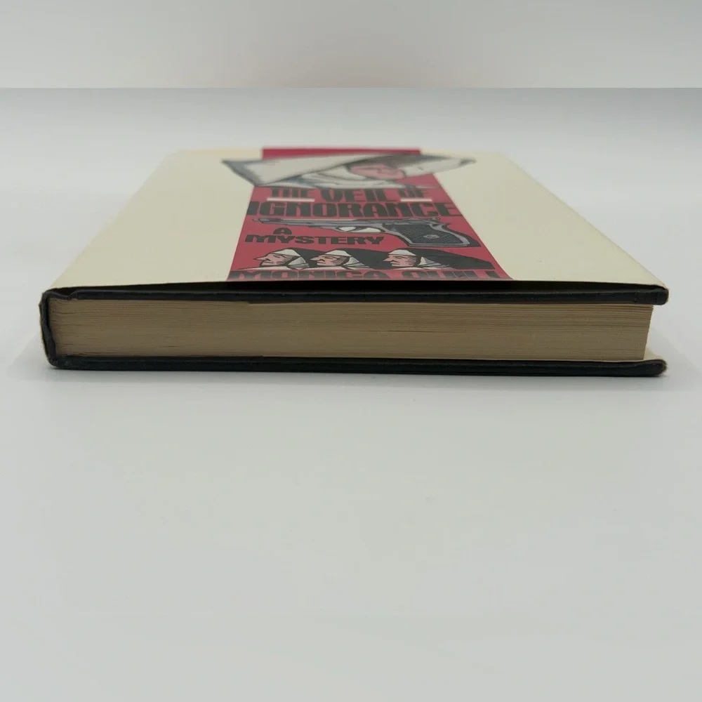 The Veil of Ignorance A Mystery by Monica Quill (Hardcover, 1988) First Edition